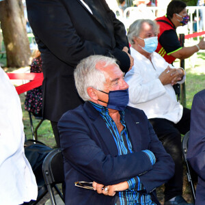 Dave. Obsèques d'Annie Cordy sur la Butte Saint-Cassien à Cannes le 12 septembre 2020. Bruno Bebert / Bestimage