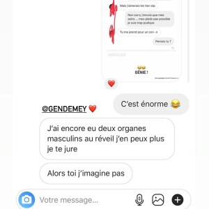 iris Mittenaere révèle être menacée sur les réseaux sociaux et dévoile des captures d'écrans d'abonnés.