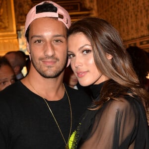 Iris Mittenaere (Miss France et Miss Univers 2016) et son compagnon Diego El Glaoui - After Show du défilé de mode Haute-Couture printemps-été 2020 "Jean-Paul Gaultier" au théâtre du Châtelet à Paris le 22 janvier 2020. © Christophe Clovis-Veeren Ramsamy / Bestimage