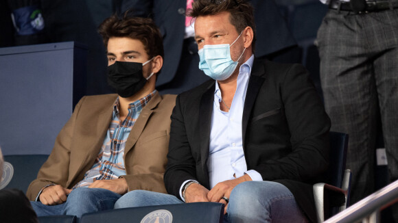PSG-OM : Benjamin Castaldi et son fils Simon, spectateurs du match sous tension