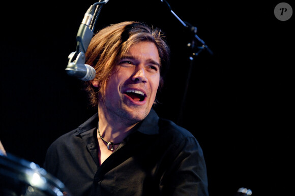 Taylor Hanson en concert au Trabendo à Paris. Le 13 décembre 2013 