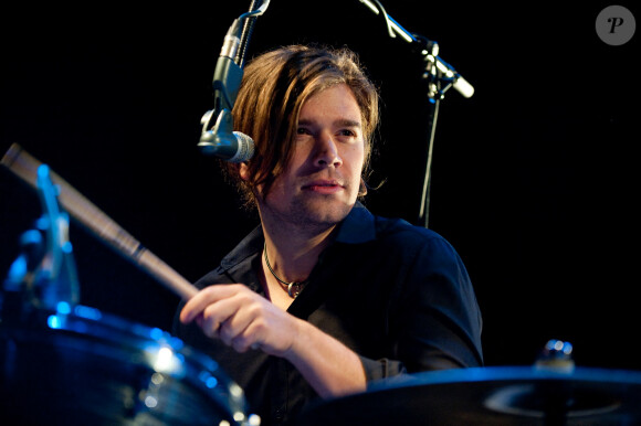 Taylor Hanson en concert au Trabendo à Paris. Le 13 décembre 2013 