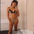 Rachel Legrain-Trapani en lingerie en story Instagram, le 15 septembre 2020