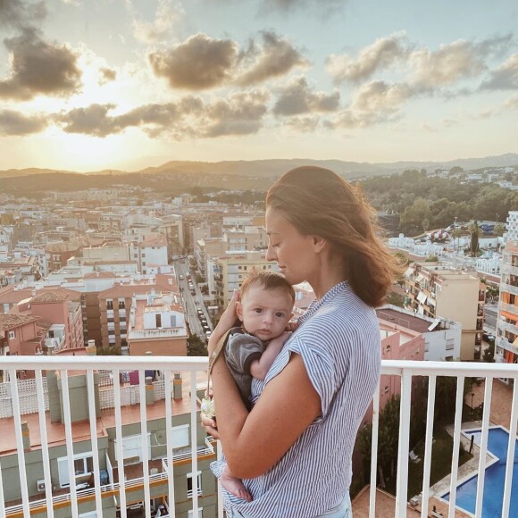 Rachel Legrain-Trapani avec Andrea, le 27 août 2020