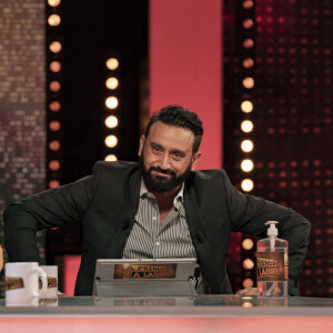 Exclusif - Cyril Hanouna - Première émission "A Prendre ou à Laisser" de la saison pour Cyril Hanouna avec pour invitée spéciale la footballeuse de l'OL Amandine Henry à Paris, le 31 août 2020. Amandine Henry a remporté la ligue des champions féminine avec son équipe l'Olympique Lyonnais. © Jack Tribeca/Bestimage