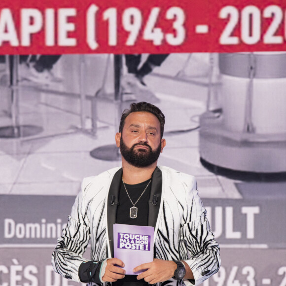 Exclusif - Cyril Hanouna - Première émission TPMP (Touche Pas à Mon Poste!) de la saison pour Cyril Hanouna et son équipe de chroniqueurs, avec beaucoup de nouveautés, un nouveau plateau, nouveau décor, des nouveaux arrivants, ainsi que la présence rare et exclusive de G.Depardieu à Paris le 31août 2020. © Jack tribeca / Bestimage 