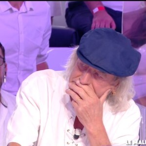 René Malleville soutient le PSG pour une association, le 23 septembre 2020, sur C8, dans "TPMP'