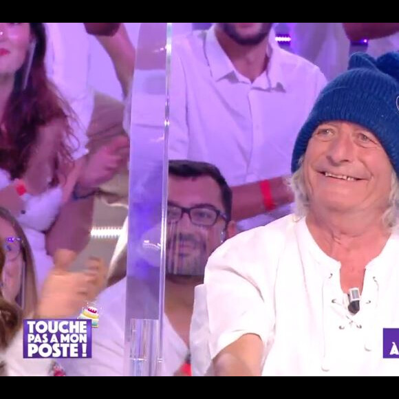 René Malleville soutient le PSG pour une association, le 23 septembre 2020, sur C8, dans "TPMP'