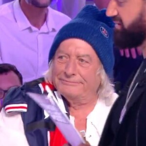 René Malleville soutient le PSG pour une association, le 23 septembre 2020, sur C8, dans "TPMP'