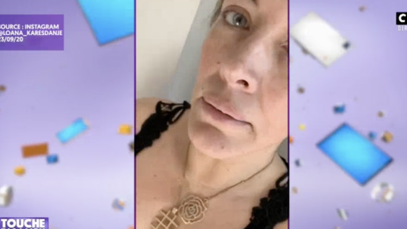Kelly Vedovelli dévoile une vidéo de Loana en train de montrer les blessures sur son corps causées par son ex Fred Cauvin - Touche pas à mon poste, 23 septembre 2020, C8