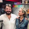 Jean-François Piège a fêté ses 50 ans en famille, à Paris, sur Instagram. 2020.