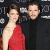 Rose Leslie et son mari Kit Harington à la première de "Game of Thrones - Saison 8" au Radio City Music Hall à New York, le 3 avril 2019.