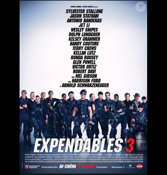 Affiche d'"Expendables 3"