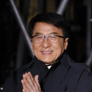 Jackie Chan défile pour la marque Li-ning - People au défilé de mode Homme automne-hiver 2020/2021 "Li-ning" à Paris. Le 18 janvier 2020 © Veeren Ramsamy-Christophe Clovis / Bestimage