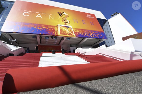 Illustration du Palais des Festivals lors du 72ème festival de Cannes le 14 mai 2019. 