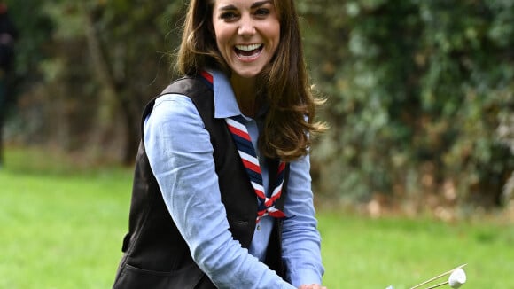 Kate Middleton : Marshmallows grillés et grosses bottes, joyeux retour en enfance