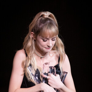 La chanteuse Angèle (Angèle Van Laeken) (lauréate Concert de l'année pour "Brol Tour") - 35ème cérémonie des Victoires de la musique à la Seine musicale de Boulogne-Billancourt, le 14 février 2020. © Cyril Moreau/Bestimage 