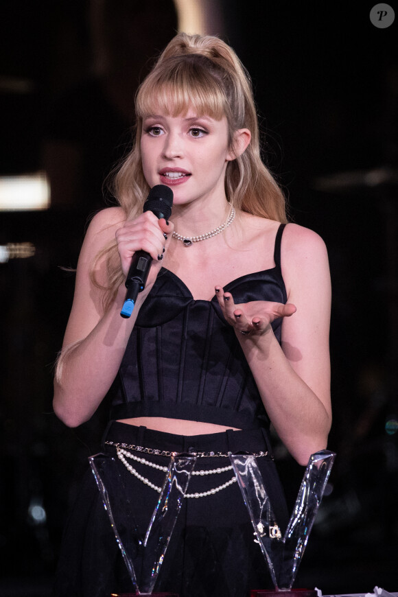 La chanteuse Angèle (Angèle Van Laeken) (lauréate Concert de l'année pour "Brol Tour") - 35ème cérémonie des Victoires de la musique à la Seine musicale de Boulogne-Billancourt, le 14 février 2020. © Cyril Moreau/Bestimage 