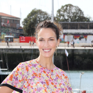 Linda Hardy - Photocall de la série "Demain nous appartient" lors de la 21ème édition du Festival de la Fiction TV de la Rochelle. le 14 septembre 2019 © Patrick Bernard / Bestimage