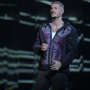 Exclusif - M. Pokora (Matt Pokora) - Enregistrement de l'émission "Spectaculaire" présentée par J.M.Généreux, qui sera diffusée le 3 octobre sur France 2, à La Plaine Saint-Denis. © Pierre Perusseau / Bestimage