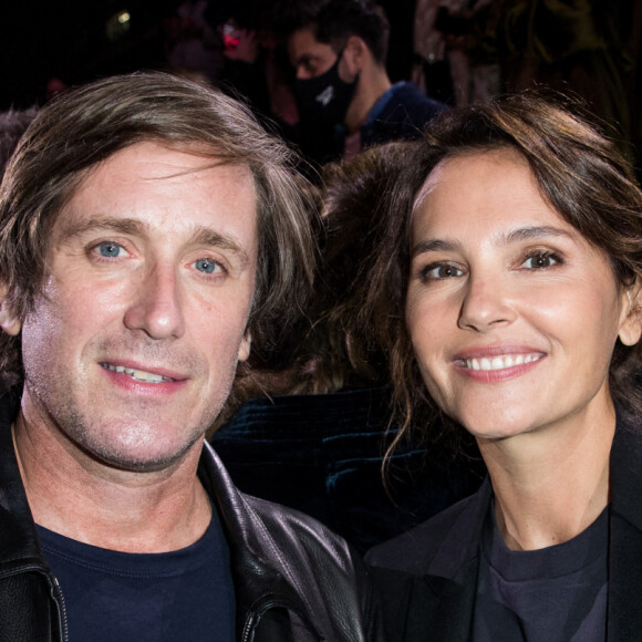 Exclusif - Thomas Dutronc, Virginie Ledoyen - Frontrow lors du défilé Etam Live Show à Paris le 29 septembre 2020. © Pool Agence Bestimage