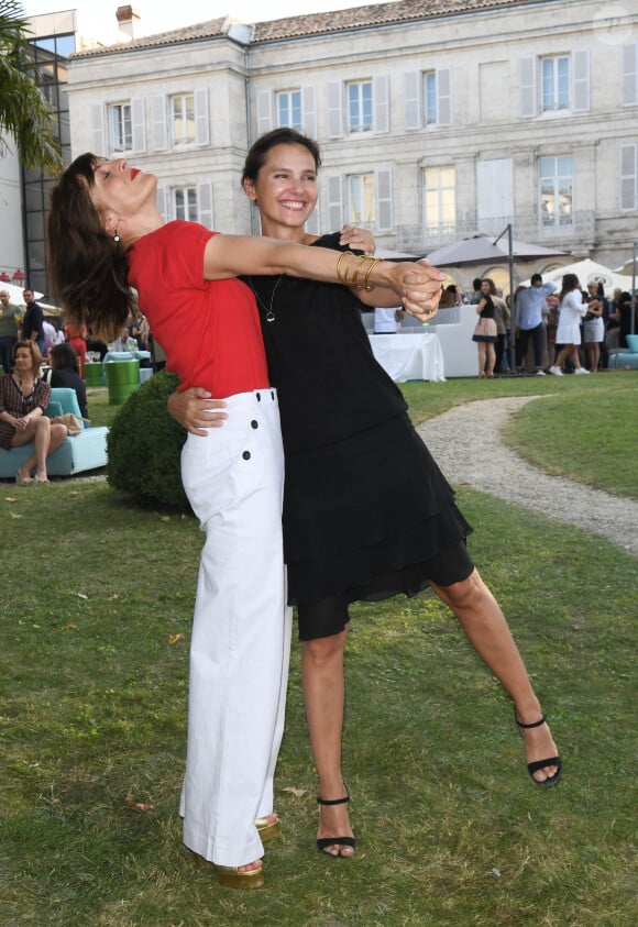 Valérie Donzelli et Virginie Ledoyen lors de la 12e édition du festival du Film Francophone d'Angoulême, France, le 23 août 2019. © Coadic Guirec/Bestimage