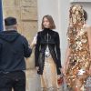 L'actrice Diane Rouxel participe au défilé Paco Rabanne collection Printemps-Eté 2021 lors de la fashion week de Paris, le 4 octobre 2020. © Veeren Ramsamy-Christophe Clovis/Bestimage