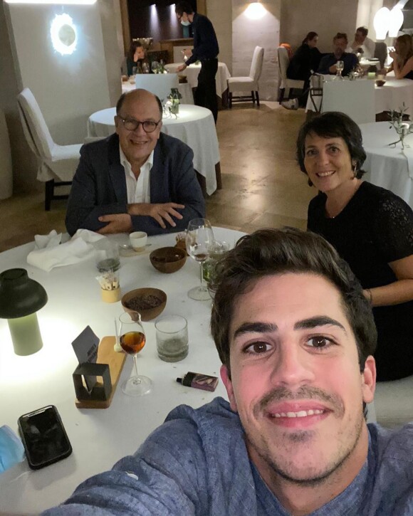 Victor Mercier fête ses 30 ans à Baumanière, photo Instagram de septembre 2020