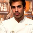 Victor lors de la demi-finale de "Top Chef 2018" (M6) mercredi 18 avril 2018.