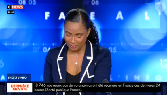 Christine Kelly annonnce le placement en isolement d'elle et son équipe de "Face à l'info" - 7 octobre 2020, Cnews