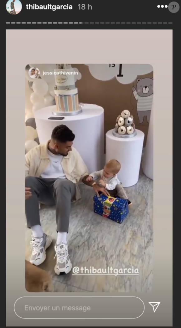 Jessica Thivenin et Thibault Garcia fêtent le premier anniversaire de leur fils Maylone - 7 octobre 2020