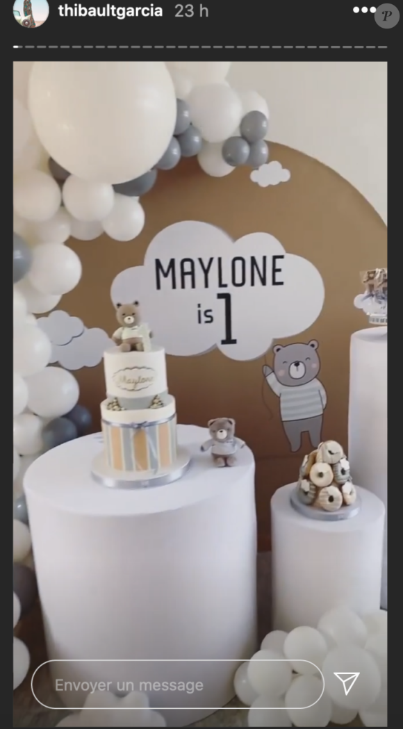 Jessica Thivenin et Thibault Garcia fêtent le premier anniversaire de leur fils Maylone - 7 octobre 2020