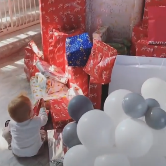 Jessica Thivenin et Thibault Garcia fêtent le premier anniversaire de leur fils Maylone - 7 octobre 2020