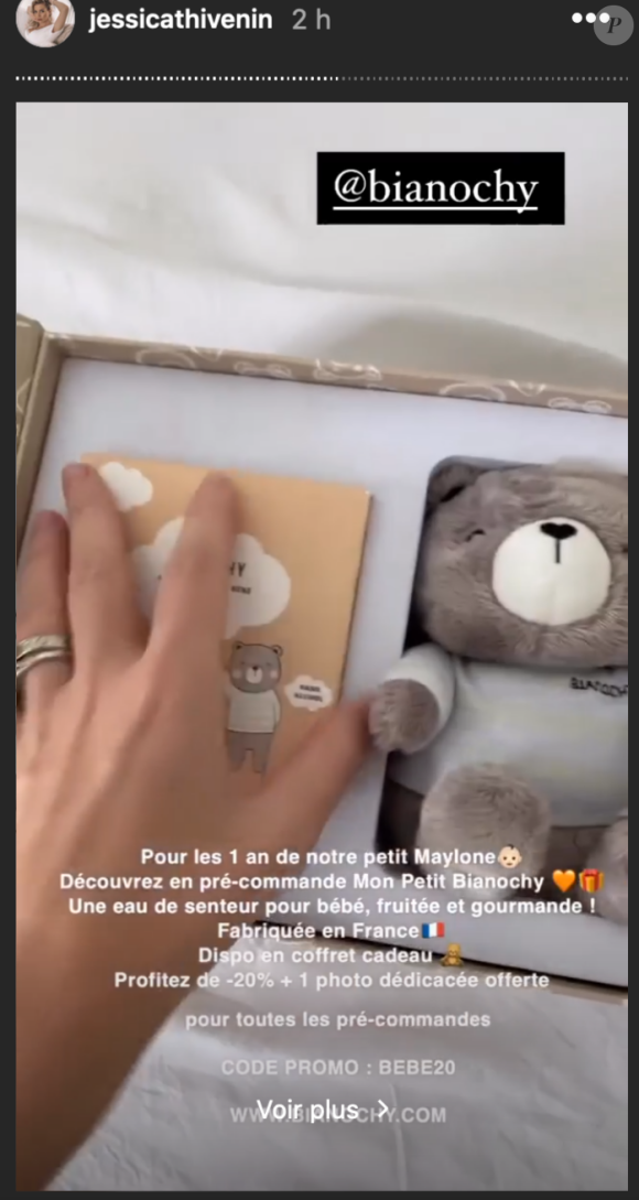 Jessica Thivenin et Thibault Garcia fêtent le premier anniversaire de leur fils Maylone - 7 octobre 2020
