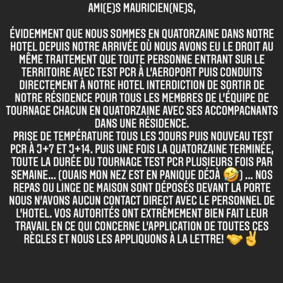 Matt Pokora s'explique le 8 octobre 2020 sur la quatorzaine à laquelle il est contraint avec sa compagne Christina Milian.
