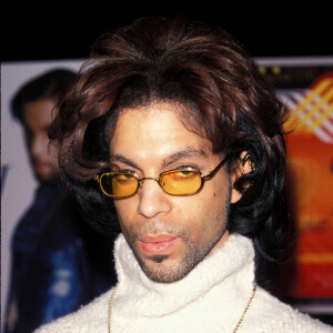 Rétro - Le chanteur Prince à New York en 2000.
