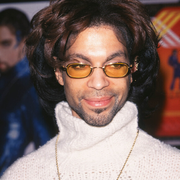 Rétro - Le chanteur Prince à New York en 2000.