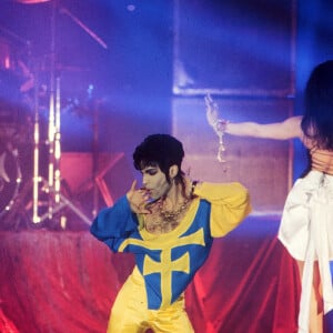 Rétro - Le chanteur Prince lors de la cérémonie des World Music Awards à Monte-Carlo, le 4 mai 1994.