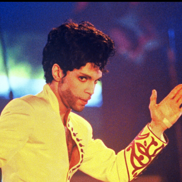 Archives - Le chanteur Prince en concert en Belgique en 1992.