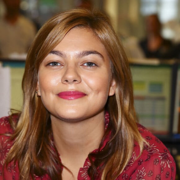 Louane Emera à l'opération Charity Day chez Aurel BCG partners à Paris. © Gwendoline Le Goff / Panoramic / Bestimage