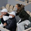 Jelena Djokovic (l'épouse de Novak Djokovic) assiste à la finale simple homme des internationaux de tennis de Roland Garros, opposant Rafael Nadal à Novak Djokovic. Paris, le 11 octobre 2020. © Dominique Jacovides / Bestimage
