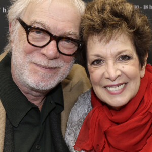 Catherine Laborde et son mari Thomas Stern - Salon du livre de Paris. © Cédric Perrin/Bestimage