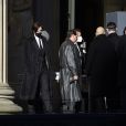 Robert Pattinson et Colin Farrell (méconnaissable dans le rôle d'Oswald Cobblepot, alias le Pingouin) dans le film "The Batman" à Liverpool le 13 octobre 2020.