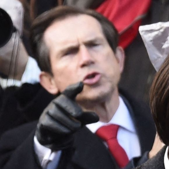 Robert Pattinson, dans le rôle de Bruce Wayne, sur le tournage du film "The Batman" à Liverpool. Le 13 octobre 2020