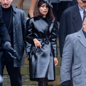 Zoë Kravitz (Catwoman) sur le tournage du film "The Batman" à Liverpool le 13 octobre 2020.