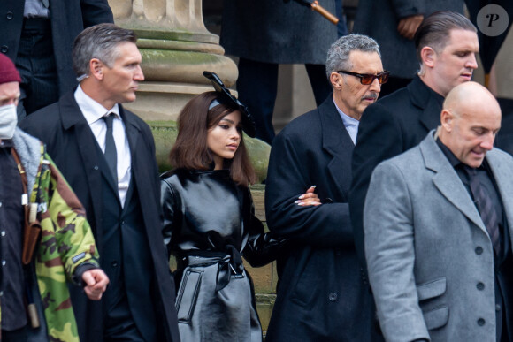 Zoë Kravitz (Catwoman) sur le tournage du film "The Batman" à Liverpool le 13 octobre 2020.