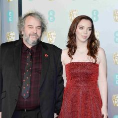 Peter Jackson et sa fille Katie Jackson - 72ème cérémonie annuelle des BAFTA Awards (British Academy Film Awards 2019) au Royal Albert Hall à Londres, le 10 février 2019.