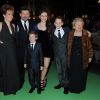 Andy Serkis en famille - Avant-premiere du film "Le Hobbit : un voyage inattendu" a Londres, le 12 décembre 2012.