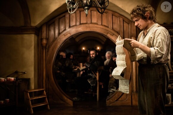 Martin Freeman dans le film "Le Hobbit : un voyage inattendu".