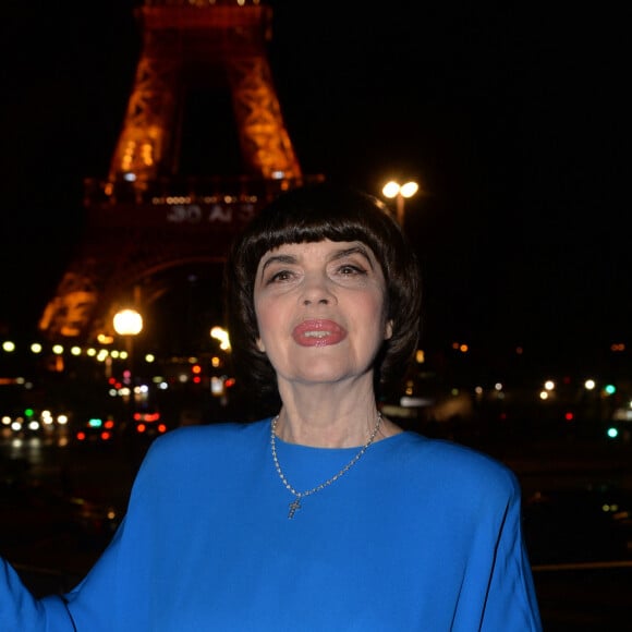 Exclusif - Mireille Mathieu - Backstage du concert anniversaire des 130 ans de la Tour Eiffel à Paris, qui sera diffusé le 26 octobre sur France 2. Le 2 octobre 2019. © Perusseau-Veeren/ Bestimage